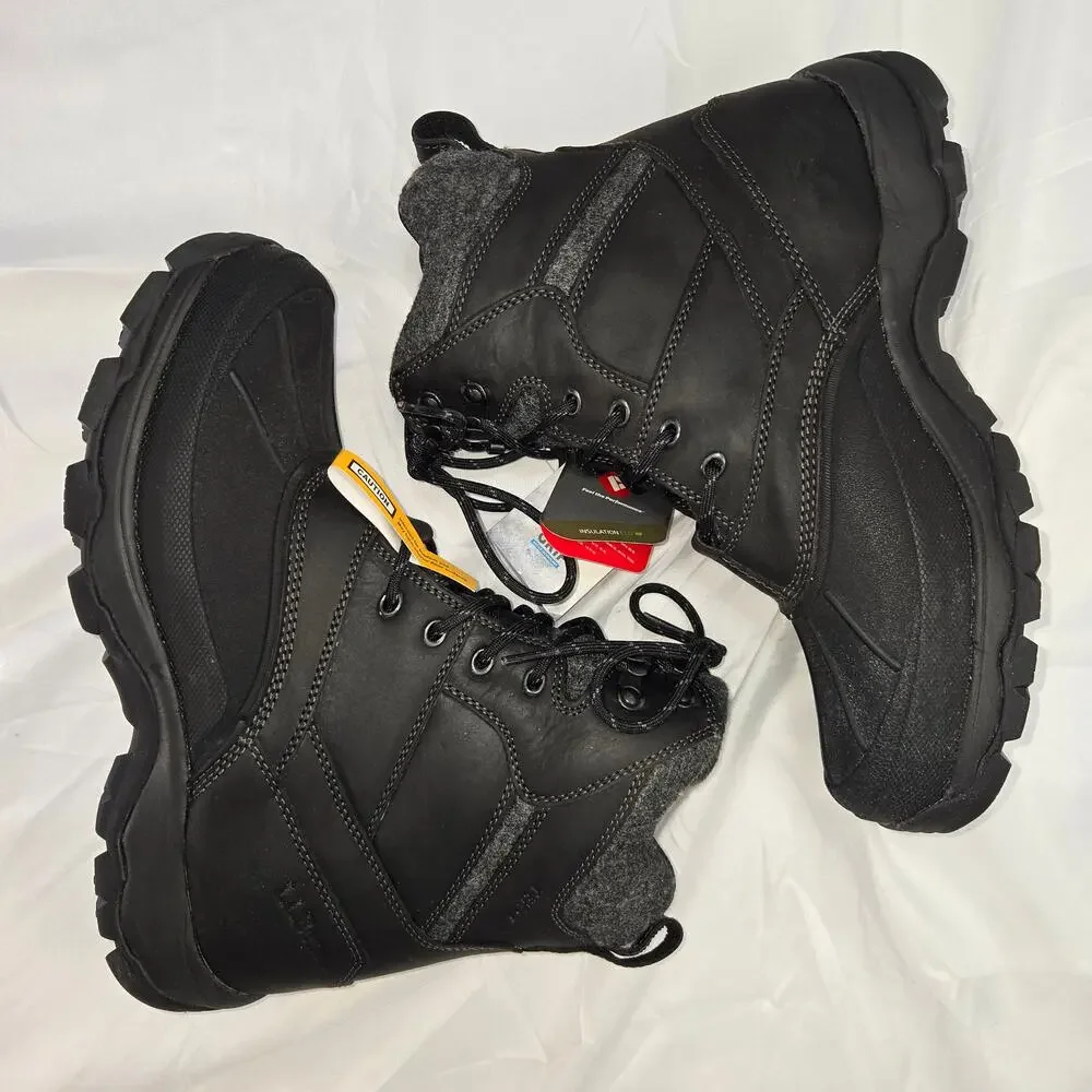 L.L. Bean TEK 2.5 Men's Sz. 10 Med. Black Vibram Arctic Grip Boots, New w/tag